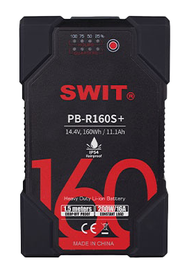 SWIT PB-R160S+ 160Wh Heavy Duty IP54 V-Mount Battery Pack